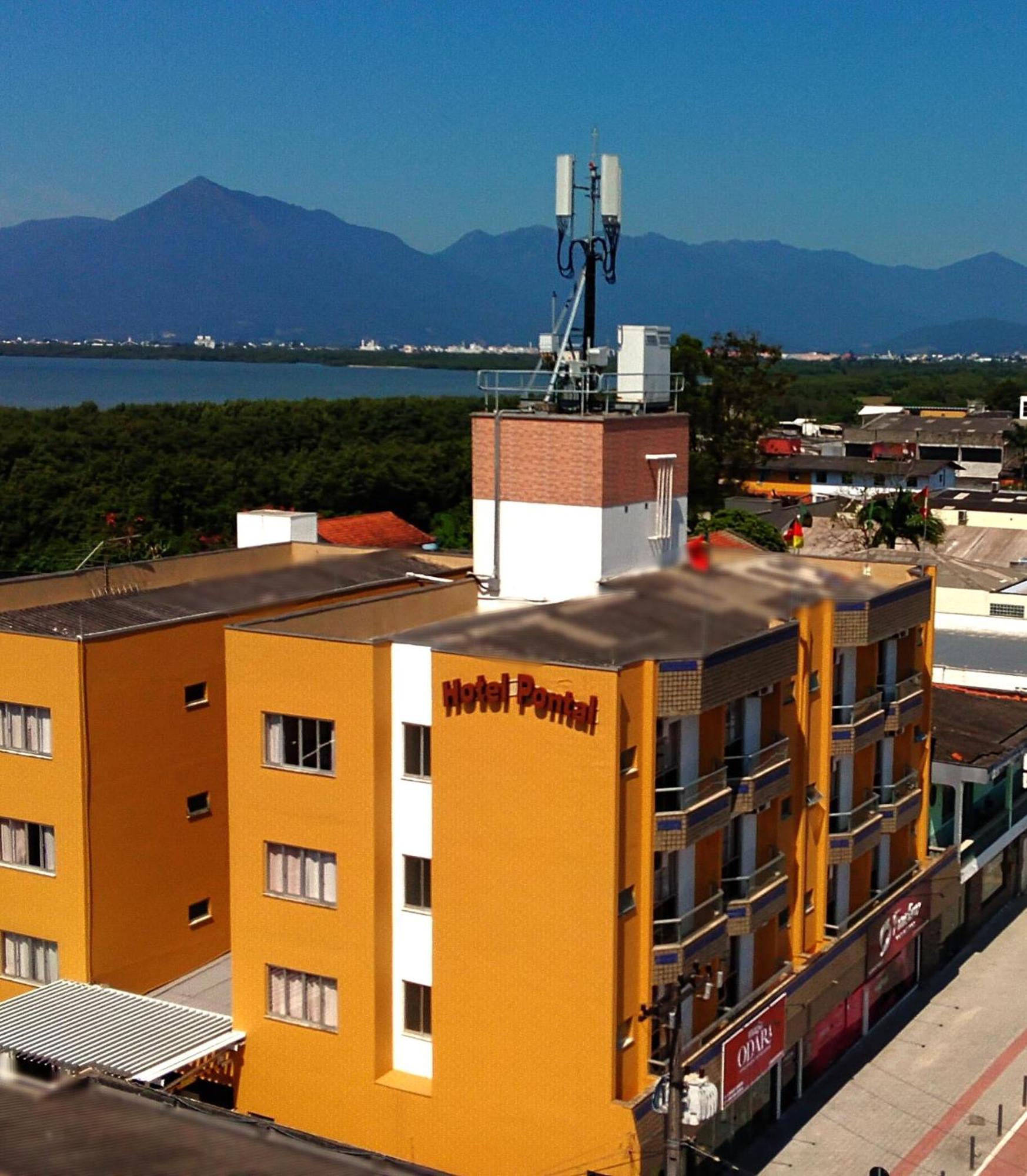 Hotel Pontal Palhoca Bagian luar foto